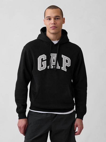 GAP Bluza w kolorze czarnym rozmiar: XS. Czarne bluzy GAP, xs, bez wzorów, z kapturem. Za 114.95 zł.
