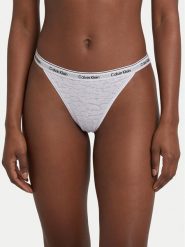 Calvin Klein Dół od bikini LV00QD5213 Écru. Białe bikini Calvin Klein, bez wzorów, z syntetyku. Za 79.99 zł.