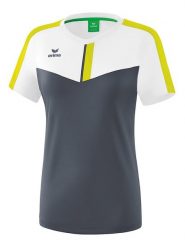 Erima Koszulka sportowa "Squad" w kolorze biało-antracytowym rozmiar: 38. Białe t-shirty sportowe Erima, bez wzorów, z materiału, bez ramiączek, outdoorowe. Za 88.02 zł.