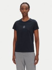 BOSS T-Shirt Eventsa7 50537598 Granatowy Regular Fit. Niebieskie t-shirty Boss, xl, bez wzorów, z bawełny, bez kołnierzyka, bez ramiączek. Za 279.99 zł.