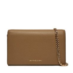 Torebka MICHAEL Michael Kors. Brązowe kopertówki MICHAEL Michael Kors, bez wzorów, wizytowe, bez dodatków. Za 529.99 zł.