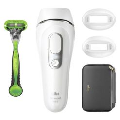Braun Silk-expert Pro 5 PL5145 IPL biało-srebrny. Depilatory Braun. Za 1,425.00 zł.