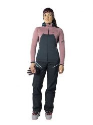 DYNAFIT Kurtka polarowa "Tour Wool" w kolorze jasnoróżowo-antracytowym rozmiar: XL. Czarne kurtki Dynafit, xl, bez wzorów, z materiału, bez kaptura. Za 249.17 zł.