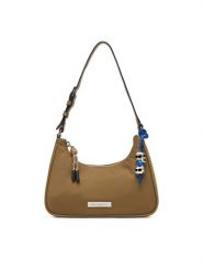 KARL LAGERFELD Torebka B1W32068 Brązowy. Brązowe torebki klasyczne KARL LAGERFELD, bez wzorów, z materiału, bez dodatków. Za 649.99 zł.