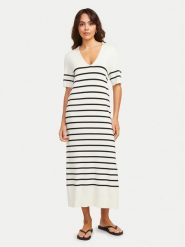 JJXX Sukienka dzianinowa Layla 12269784 Écru Regular Fit. Sukienki JJXX, s, bez wzorów, z dzianiny, bez kołnierzyka, bez ramiączek. Za 139.99 zł.