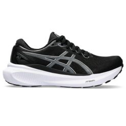 Kobieta Bieganie Buty Asics Gel-Kayano 30, Czarny. Czarne buty do biegania ASICS, bez wzorów, z materiału, bez zapięcia, do biegania, asics gel kayano. Za 924.00 zł.