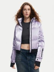 Desigual Kurtka bomber Omsk 24WWEWBY Fioletowy Regular Fit. Fioletowe kurtki Desigual, l, bez wzorów, z syntetyku, bez kaptura. Za 379.99 zł.