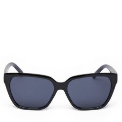 Okulary przeciwsłoneczne JENNY. Czarne okulary przeciwsłoneczne Jenny, bez wzorów. Za 39.99 zł.