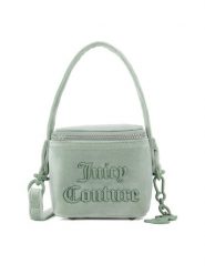 Juicy Couture Torebka BIJXT3062W5S Zielony. Zielone torebki klasyczne Juicy Couture, bez wzorów, z materiału, bez dodatków. Za 279.99 zł.