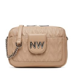 Torebka Nine West. Brązowe listonoszki Nine West, bez wzorów, bez dodatków. Za 299.99 zł.