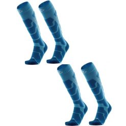 Skarpety ski dla dorosly Therm-ic Ski Insulation zestaw 2 par wysokosc kolano. Niebieskie skarpetki THERM-IC, bez wzorów. Za 199.00 zł.