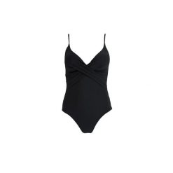 Damski jednoczęściowy kostium kąpielowy Barts Solid. Czarne stroje jednoczęściowe Barts, bez wzorów, sportowe. Za 318.50 zł.
