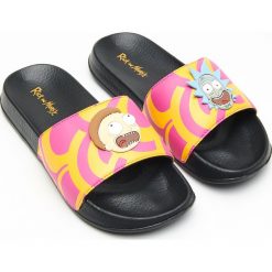 Klapki Rick and Morty - Czarny. Klapki marki Cropp. Za 59.99 zł.