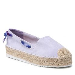 Espadryle Jenny Fairy. Fioletowe espadryle Jenny Fairy, bez wzorów, bez obcasa. Za 119.99 zł.