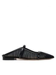 MALONE SOULIERS Klapki Maureen Flat 336 Czarny. Czarne klapki MALONE SOULIERS, bez wzorów, z materiału, bez obcasa, bez zapięcia. Za 3,119.00 zł.