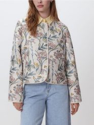 Wzorzysta kurtka - wielobarwny. Kurtki Reserved, l, bez wzorów, z tkaniny, bez kaptura. Za 229.99 zł.