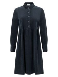 Maerz Muenchen Sukienka w kolorze granatowym rozmiar: 40. Niebieskie sukienki Maerz Muenchen, bez wzorów, z bawełny, bez kołnierzyka, bez ramiączek, midi. Za 295.99 zł.