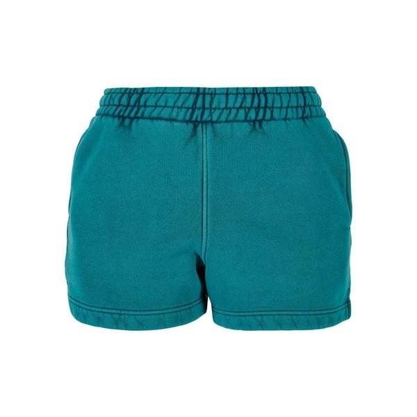 Szorty damskie Urban Classics Stone Washed. Zielone szorty Urban Classics, bez wzorów. Za 141.50 zł.