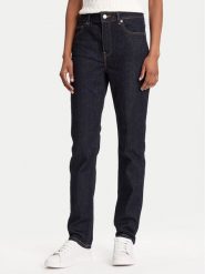 Tommy Hilfiger Jeansy WW0WW47153 Granatowy Slim Fit. Niebieskie jeansy Tommy Hilfiger, bez wzorów, z bawełny. Za 429.99 zł.