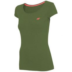 4F Damska Koszulka H4Z17 tsd001 Khaki Melanż L. T-shirty sportowe marki 4f. Za 25.00 zł.