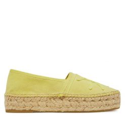 Espadryle Genuins. Żółte espadryle Genuins, bez wzorów, bez obcasa. Za 239.99 zł.