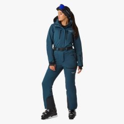 Kombinezon zimowy Narciarstwo Damska Swedemount Cervinia Skisuit oddychający. Czarne kombinezony SWEDEMOUNT, na zimę, bez wzorów, z tkaniny, sportowe, bez kołnierzyka, bez ramiączek. W wyprzedaży za 897.00 zł.