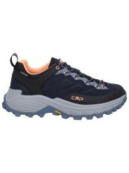 CMP Buty trekkingowe "Huranus" w kolorze czarno-błękitnym rozmiar: 39. Czarne buty trekkingowe CMP, z materiału, bez zapięcia. Za 390.77 zł.