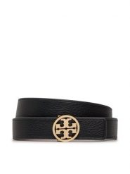 Tory Burch Pasek Damski 138935 Czarny. Czarne paski Tory Burch, bez wzorów, ze skóry. Za 889.99 zł.