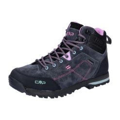 Buty turystyczne damskie wysokie CMP Alcor 2.0 Mid WP. Czarne buty trekkingowe CMP, bez zapięcia. Za 299.00 zł.