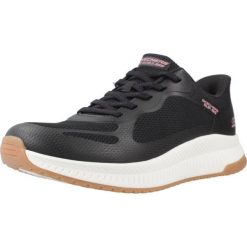 Buty SKECHERS BOBS SQUAD 4 STAPLE LOOK Czarny. Czarne buty trekkingowe Skechers, z syntetyku, bez zapięcia. Za 346.15 zł.