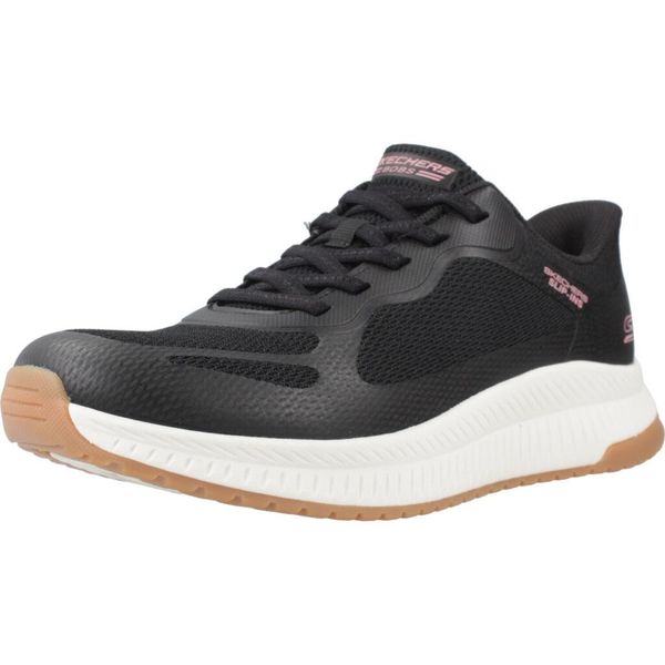Buty SKECHERS BOBS SQUAD 4 STAPLE LOOK Czarny. Czarne buty trekkingowe Skechers, bez wzorów, z materiału, bez zapięcia, trekkingowe. Za 321.99 zł.