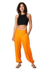 Aller Simplement Spodnie w kolorze pomarańczowym rozmiar: 34/36. Pomarańczowe spodnie materiałowe Aller Simplement, bez wzorów, z materiału, klasyczne, z podwyższonym stanem. Za 56.99 zł.