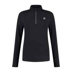 Bluza damska do biegania Rogelli Carina 2.0. Czarne bluzy Rogelli, l, bez wzorów, sportowe, bez ramiączek, bez kaptura. Za 183.00 zł.
