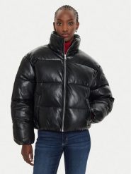 Calvin Klein Jeans Kurtka zimowa J20J224111 Czarny Regular Fit. Czarne kurtki Calvin Klein Jeans, na zimę, xl, bez wzorów, z jeansu, bez kaptura. Za 649.99 zł.