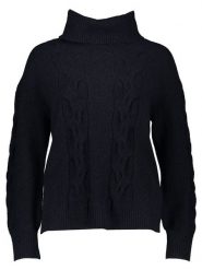 Gerry Weber Sweter w kolorze czarnym rozmiar: 38. Czarne swetry Gerry Weber, bez wzorów, ze splotem, bez ramiączek. Za 229.46 zł.