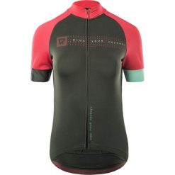 Koszulka sportowa damska Radvik Foxtrot. Zielone t-shirty sportowe RADVIK, xs, bez wzorów, bez ramiączek, rowerowe. Za 164.23 zł.
