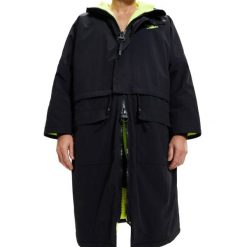Kurtka płaszcz unisex Speedo Change Robe. Czarne płaszcze Speedo, xl, bez wzorów, sportowe, bez kaptura. Za 1,598.99 zł.