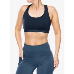 Biustonosz sportowy Peak Performance Magic Top. Niebieskie biustonosze sportowe Peak Performance, bez wzorów. Za 177.99 zł.