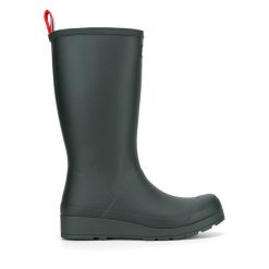 Kalosze Hunter. Zielone kalosze Hunter, bez wzorów, bez zapięcia. Za 399.99 zł.