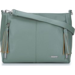 Damska torebka boho z chwostami. Żółte listonoszki Wittchen, bez wzorów, ze skóry ekologicznej, boho, do ręki, małe, bez dodatków. W wyprzedaży za 139.90 zł.