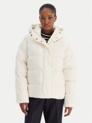 Tommy Hilfiger Kurtka puchowa WW0WW45739 Écru Regular Fit. Kurtki Tommy Hilfiger, m, bez wzorów, z puchu, bez kaptura. Za 1,199.00 zł.