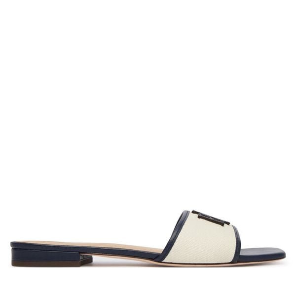 Klapki LAUREN RALPH LAUREN. Klapki Lauren Ralph Lauren, bez wzorów, bez obcasa, bez zapięcia. Za 579.99 zł.