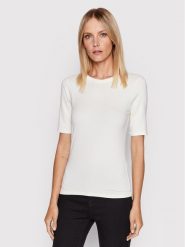 BOSS Bluzka Efita 50461122 Écru Regular Fit. Bluzki Boss, l, bez wzorów, bez kołnierzyka, bez ramiączek. Za 219.99 zł.