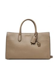 MICHAEL Michael Kors Torebka Scarlett 30F4GETS2L Beżowy. Brązowe torebki klasyczne MICHAEL Michael Kors, bez wzorów, ze skóry, bez dodatków. Za 1,059.00 zł.