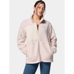 Sweter Damski Columbia Stellar Path. Czerwone swetry Columbia, bez wzorów, z polaru, eleganckie, bez ramiączek. W wyprzedaży za 407.15 zł.