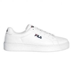 Buty do chodzenia damskie Fila Upstage F Low Wmn. Białe buty treningowe Fila, bez wzorów, z kauczuku, bez zapięcia, trekkingowe. Za 357.00 zł.