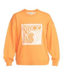 Bluza turystyczna damska Roxy Take Your Place. Brązowe bluzy Roxy, m, bez wzorów, z bawełny, klasyczne, bez ramiączek, bez kaptura. Za 337.30 zł.