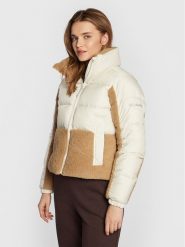 Columbia Kurtka puchowa Leadbetter Point 1955243 Beżowy Regular Fit. Brązowe kurtki Columbia, na zimę, xl, bez wzorów, z puchu, bez kaptura. Za 419.99 zł.