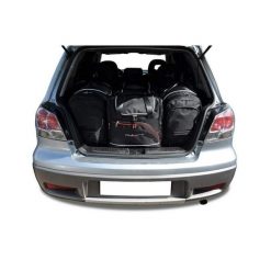 Torby Do Bagażnika Mitsubishi Outlander 2001-2006 5Szt Kjust. Czarne torby podróżne KJUST, bez wzorów. Za 1,435.00 zł.