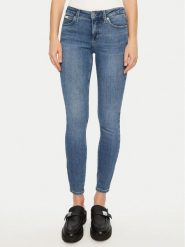 Calvin Klein Jeans Jeansy J20J224488 Niebieski Skinny Fit. Niebieskie jeansy Calvin Klein Jeans, bez wzorów, z bawełny. Za 289.99 zł.